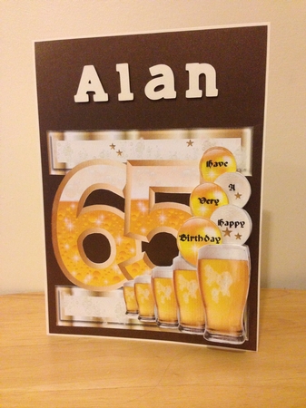 Birthday BEER Celebration - Bumper Kit - Ages 18 to 95 by Roseanna Miles