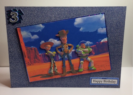 Toy Story A5 Quick Card by Roseanna Miles