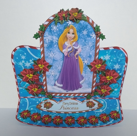 Winter Magic Princess Easel Mini Kit.11 by Roseanna Miles
