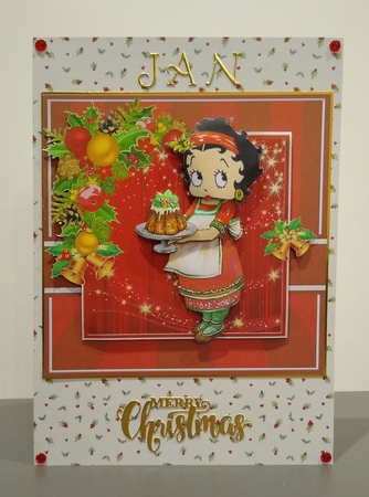 Betty Boop Christmas Wishes by Roseanna Miles