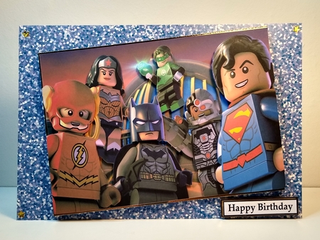 Justice League Lego by Roseanna Miles