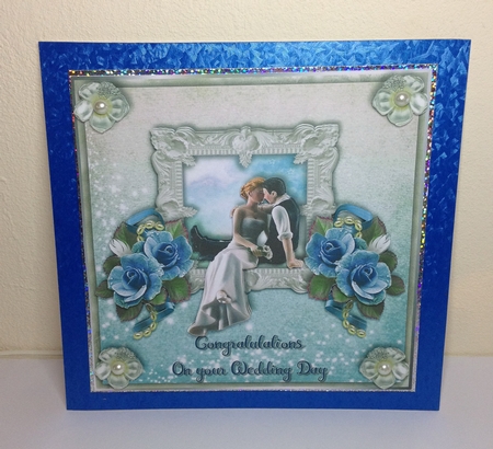 7x7 Congratulations Wedding  by Roseanna Miles