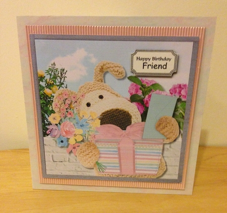 Boofle bearing gifts by Roseanna Miles