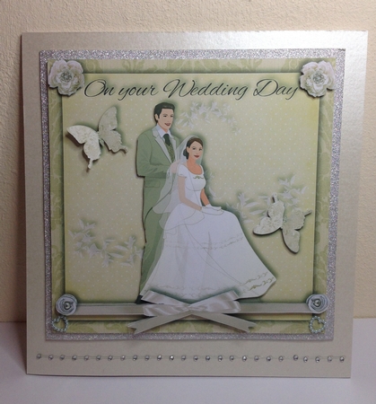7x7 wedding yellow butterflies  by Roseanna Miles