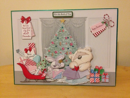 Bear with Gifts by Roseanna Miles