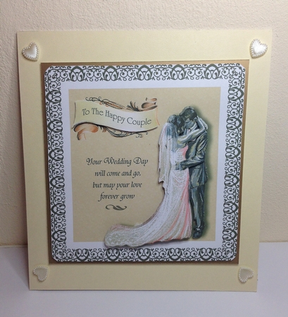 Wedding Couple Embrace by Roseanna Miles