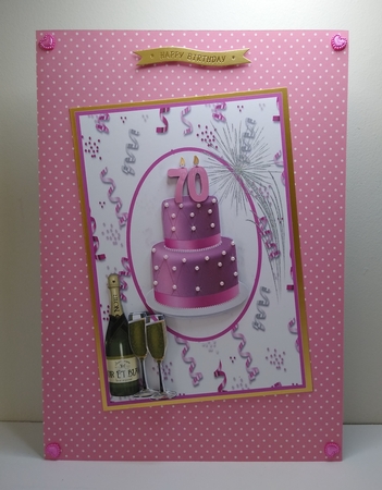 Happy 70th Birthday Celebration by Roseanna Miles