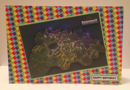 Fortnite 17 Quick Card Any Occasion by Roseanna Miles