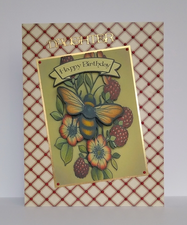 Raspberry Bee Birthday by Roseanna Miles