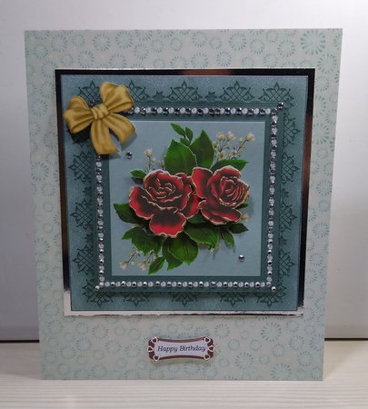 Red Roses & Pearls by Roseanna Miles