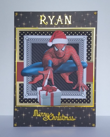Spiderman Christmas by Roseanna Miles