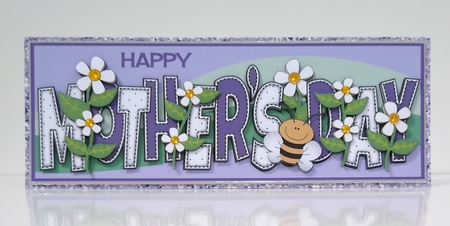 Flowers and Bees MOTHERS DAY large dl by Roseanna Miles