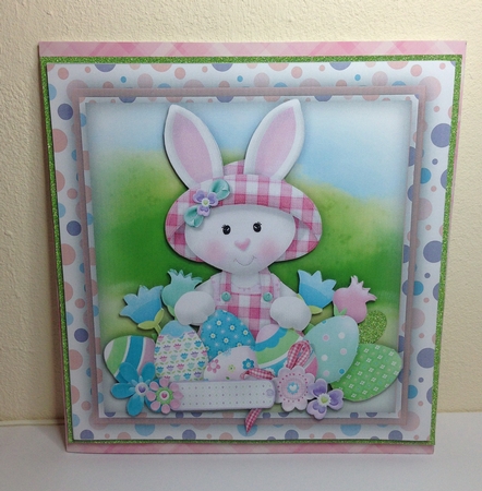Bunnys Easter Eggs  by Roseanna Miles