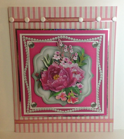    Pink Peony  Rose Delight by Roseanna Miles