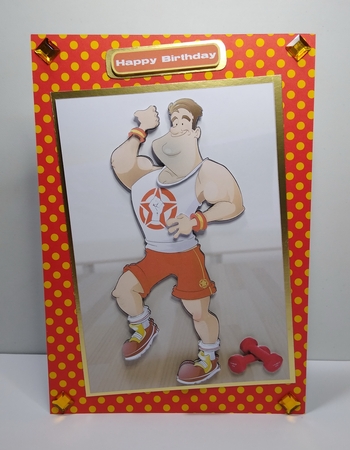 Get Fit Dude (Red) by Roseanna Miles