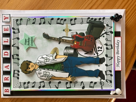 Happy Birthday Teenager Boy by Rosemarie Altringham