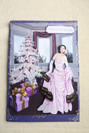 Sophisticated Christmas Quick Card by Rosina Walker