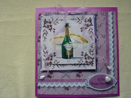 Wedding Rings & Champagne by Rosina Walker