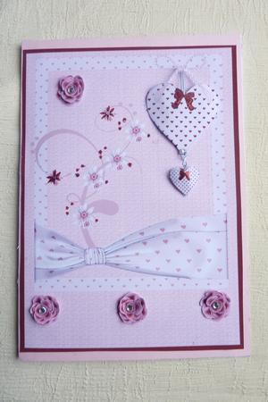 Flowers and Hearts by Rosina Walker