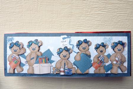 Card Makers Large Dl Card by Rosina Walker