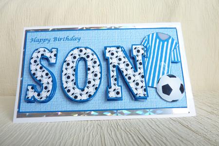Happy Birthday Son by Rosina Walker