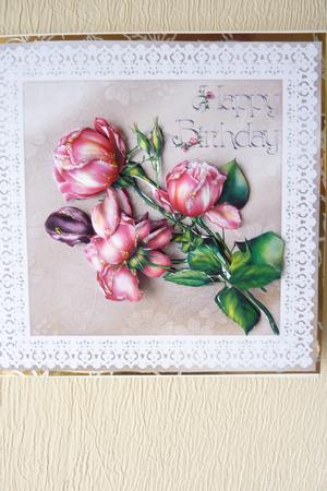 Birthday Roses and Lace by Rosina Walker