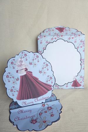 Xmas Beauty Easel Card Kit by Rosina Walker