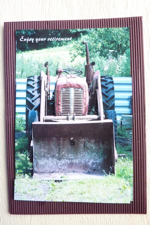 Tractor Not on a Good Day by Rosina Walker