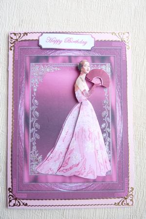 Pink Framed Elegance by Rosina Walker