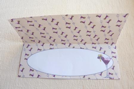 Cocktail Insert for Large Dl (cream) by Rosina Walker