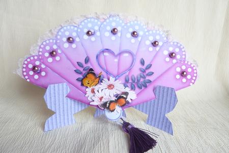 A Lovely Fan & Stand 2 by Rosina Walker