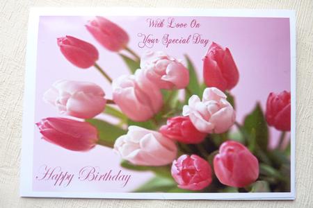 Tulips for You, A4 Topper by Rosina Walker