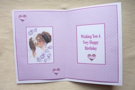 A Posh Birthday Insert by Rosina Walker