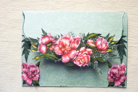 Envelope Card Glory Rose by Rosina Walker