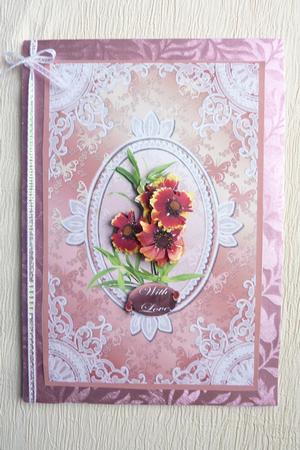 Gerberas and Lace by Rosina Walker