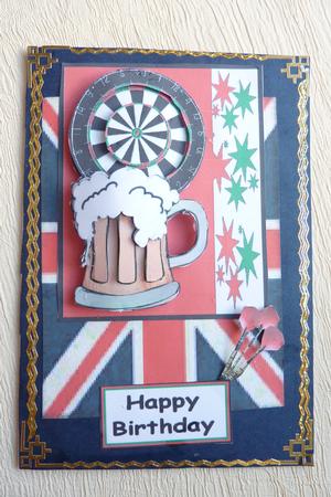 Darts and a Pint by Rosina Walker