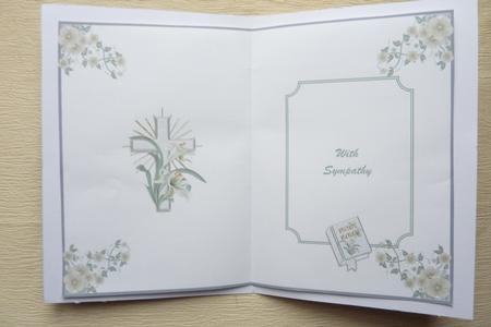 Sympathy Insert 2 by Rosina Walker