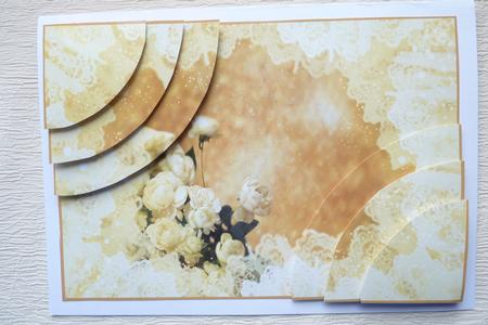 Fantasy Roses & Lace 2 Corner Stacker by Rosina Walker