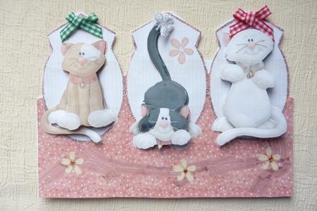 The Three Moggies by Rosina Walker