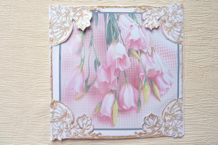 Beautiful Delicate Floral Spiral Pyramid by Rosina Walker