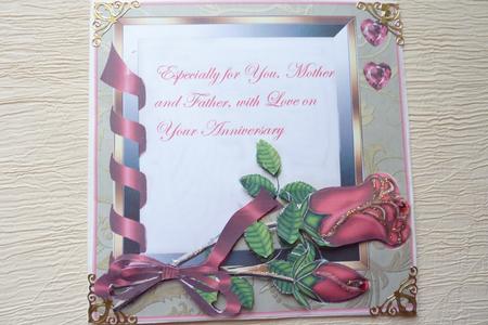 Roses & Ribbon Valentine by Rosina Walker