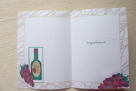 Congratulations A5 Portrait Insert by Rosina Walker