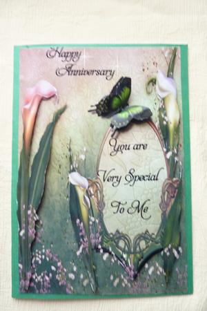 Emerald Butterfly by Rosina Walker