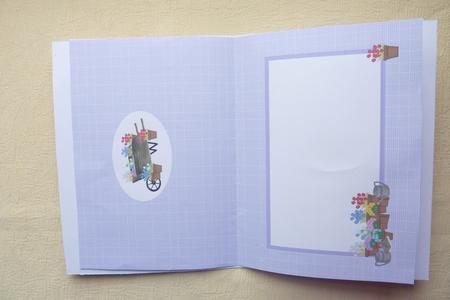 Spring Garden A5 Landscape Insert 1 by Rosina Walker