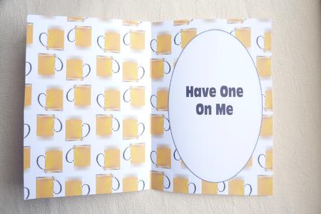 Big Beer Insert (white) by Rosina Walker