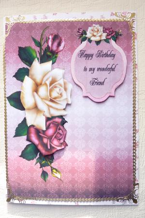 A4 Wonderful Friend by Rosina Walker