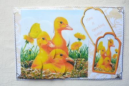 Easter Ducklings by Rosina Walker