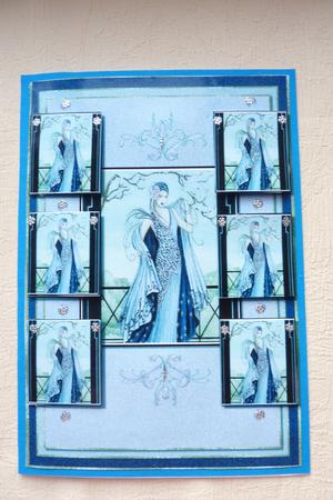 Art Deco Enchantress 2 by Rosina Walker