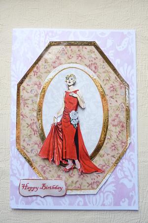 Lady Who Likes Red by Rosina Walker