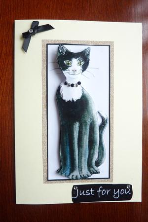 Lucky the Cat by Rosina Walker